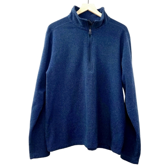 The North Face Other - The North Face Men's Navy Half Zip Pull Over Sweater Size XL